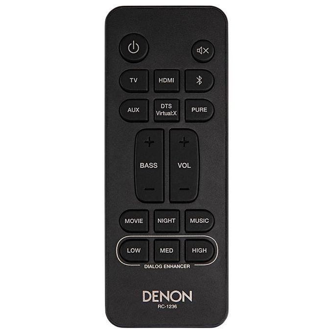 Denon DHT-S216 Altoparlante Soundbar 2.0 Canali Nero