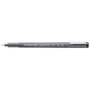 Staedtler Confezione 10 Penne Pigment Liner 0,05mm Nero