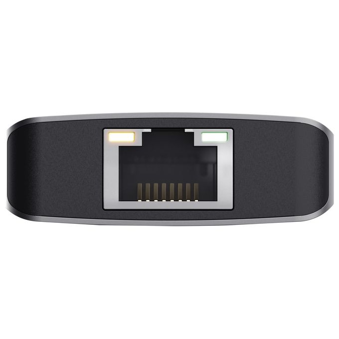 Trust Dalyx Adattatore Multiporta USB C 6-in-1 Argento