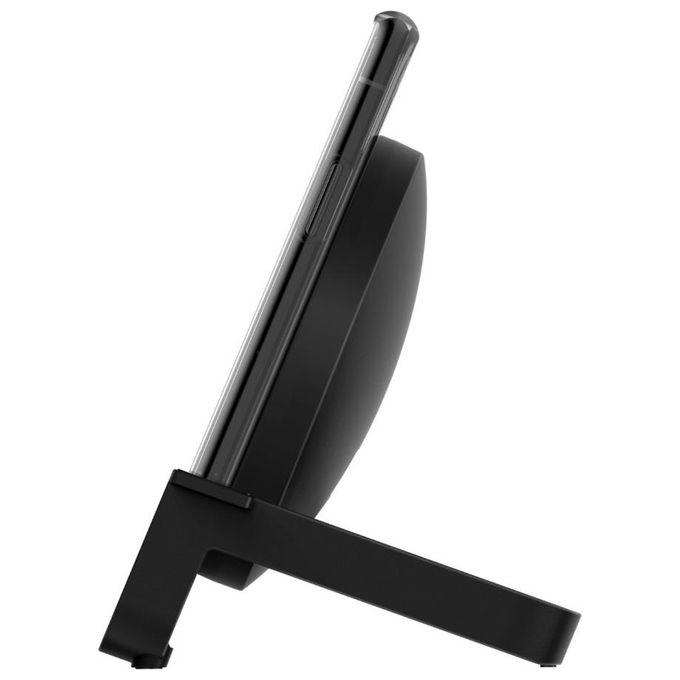 Belkin Wireless Charging Stand 10W Micro-USB Kab. Alimentatore Nero