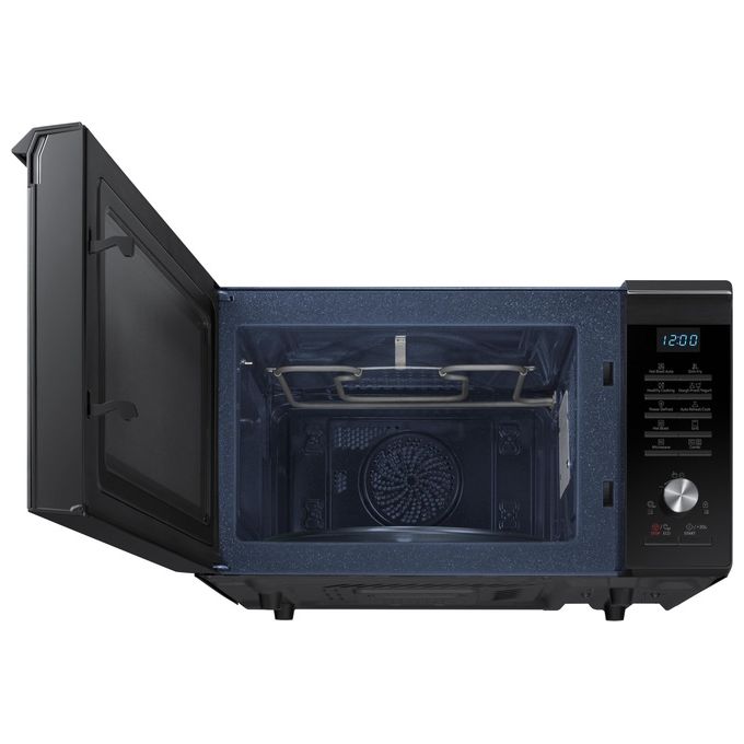 Samsung MC28M6035KK – Forno a microonde combinato, 28 L, 2 100 W, Classe A, convezione, grill, SLIM FRY, HOTBLAST, cottura a vapore, sbrinamento, vetro EasyView, colore nero