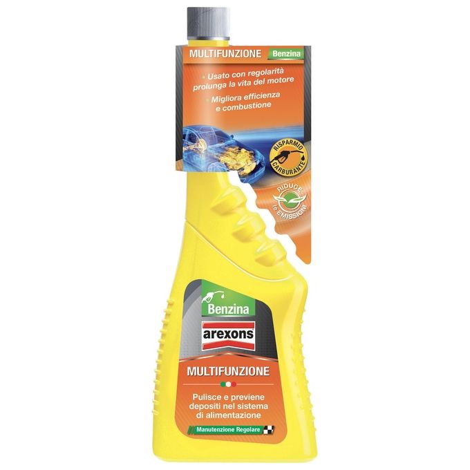 Arexons 9659 Additivo Liquido Multifunzione per Motori Benzina Super e Verde 250ml