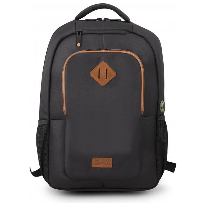 Urban Factory Cyclee Eco Zaino per Notebook 13''-14'' Nero