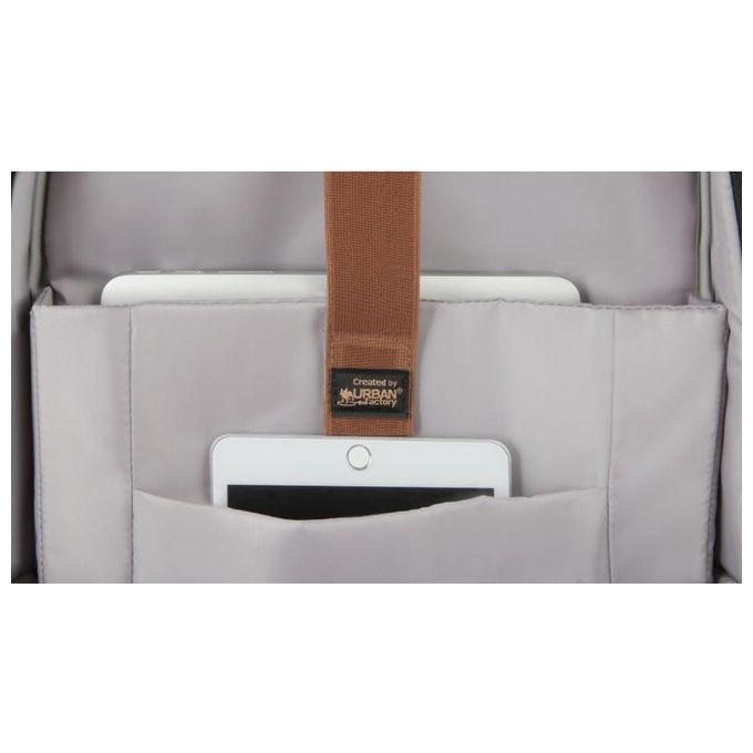 Urban Factory Cyclee Eco Zaino per Notebook 13''-14'' Nero