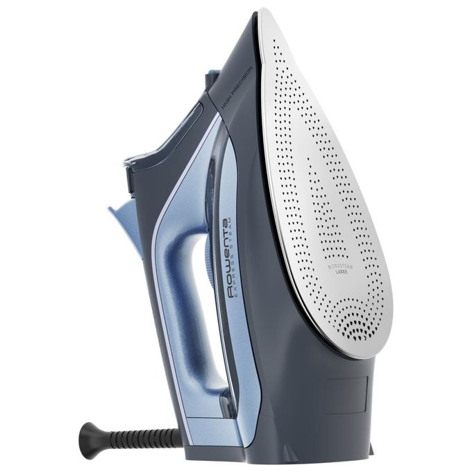 Rowenta DW4308D1 Express Steam Ferro da Stiro a Vapore 2500W Piastra Microsteam 300 Laser 40 g-min Colpo Vapore 150 g-min colore Blu