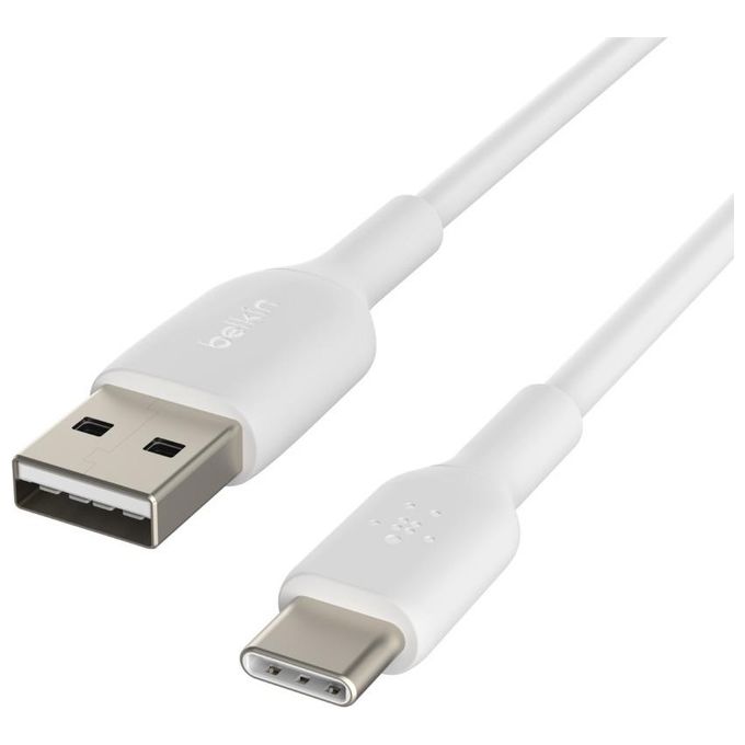 Belkin CAB001BT0MWH BoostCharge Cavo USB-A a USB-C 0,15 m USB 2.0 480 Mbps colore Bianco