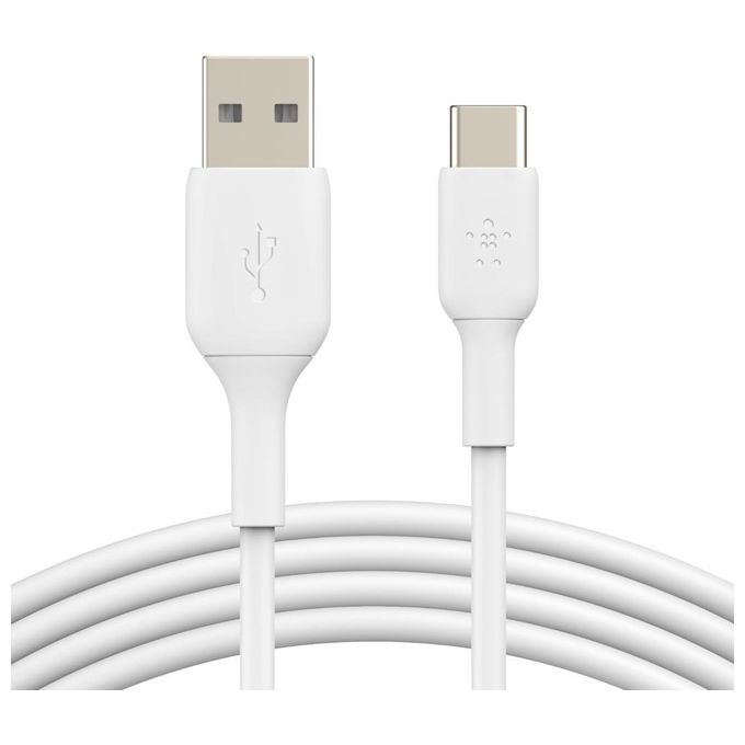 Belkin Boost Charge Cavo da Usb-C a Usb-A 2mt PVC Bianco