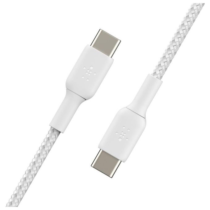 Belkin CAB004BT1MWH Cavo USB 1mt USB-C Bianco