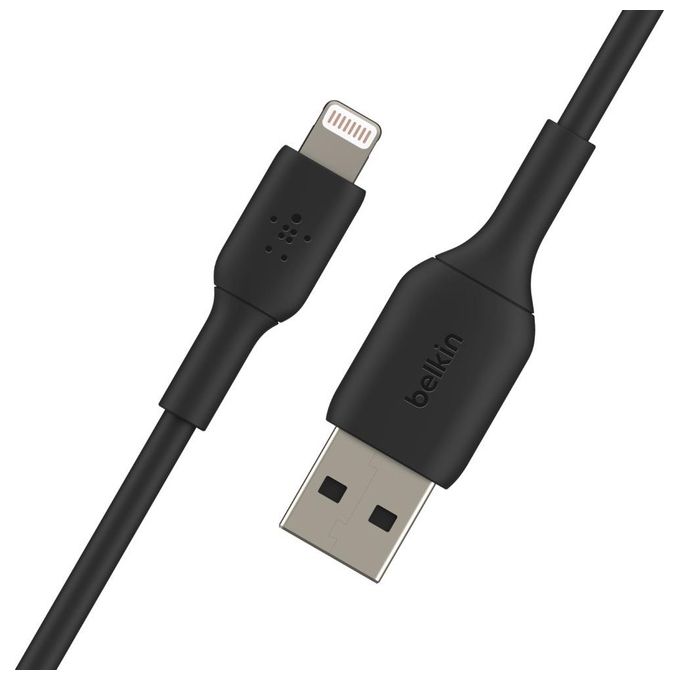 Belkin Boost Charge Cavo da Lightning a USB 3mt PVC Nero