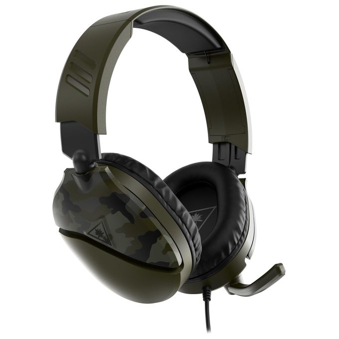 Turtle Beach Recon 70 Camo Verde Over-Ear Cuffia Gaming Stereo