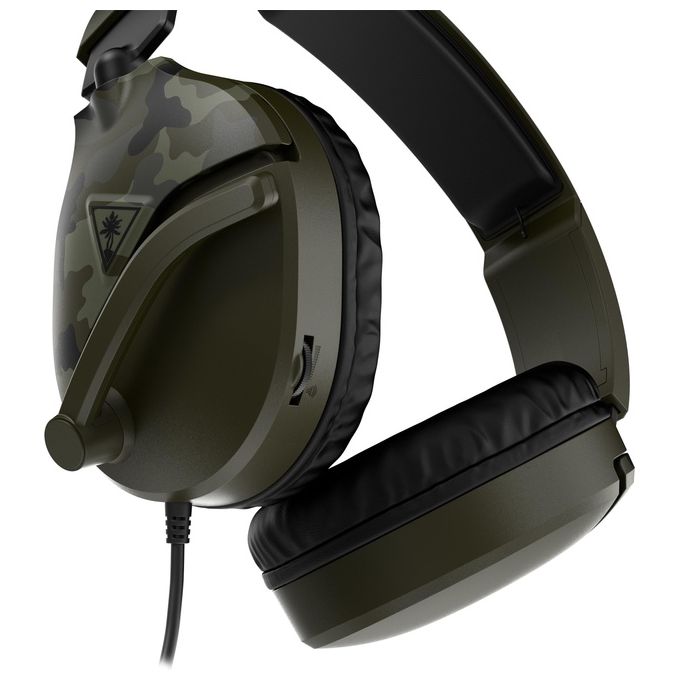 Turtle Beach Recon 70 Camo Verde Over-Ear Cuffia Gaming Stereo