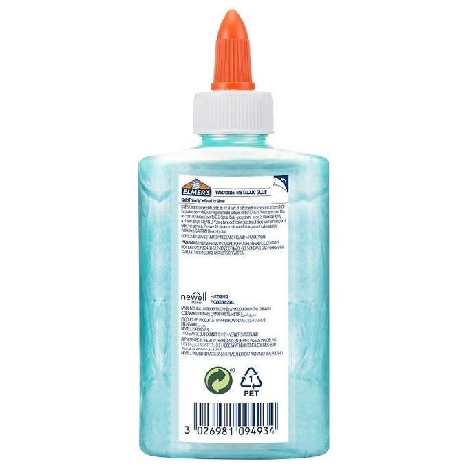 Elmer's Colla Vinilica Metallizzata Verde Acquamarina 147ml