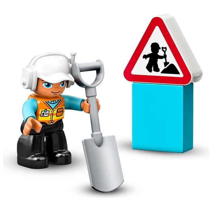 LEGO Duplo Bulldozer Giocattolo Educativo per Bambini e Prima Infanzia con Blocchi Facili da Montare per Sviluppo Creativo e Immaginazione