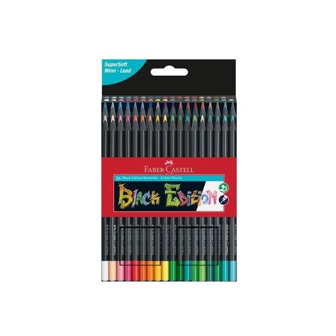 Faber Castell Confezione 36 Matite Black Edition