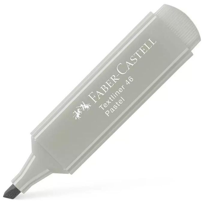 Faber Castell Confezione 10 Evidenziatori Text Pastel Grigio