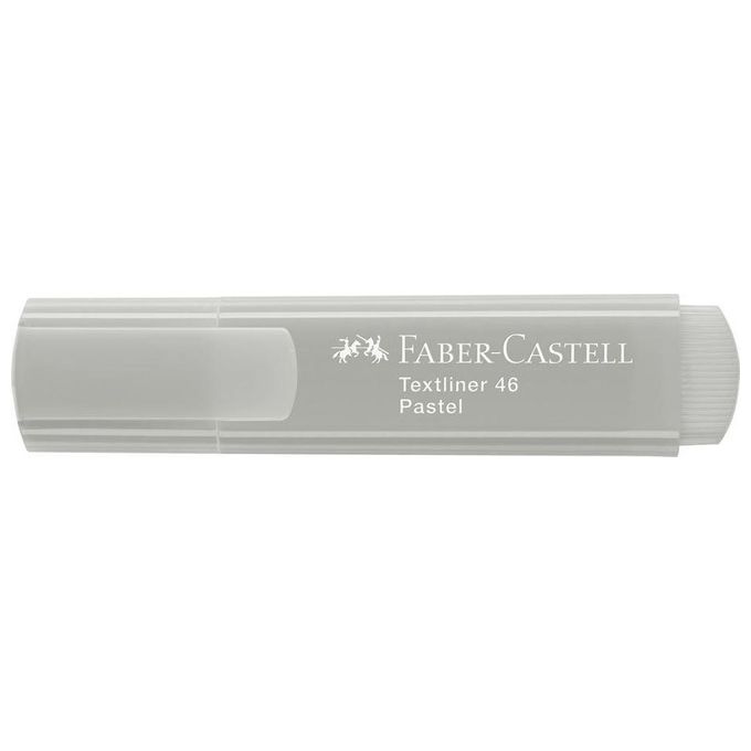 Faber Castell Confezione 10 Evidenziatori Text Pastel Grigio