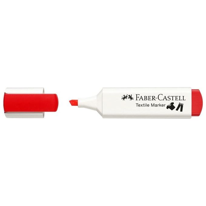 Faber Castell Confezione 5 Marker Textile Assortiti