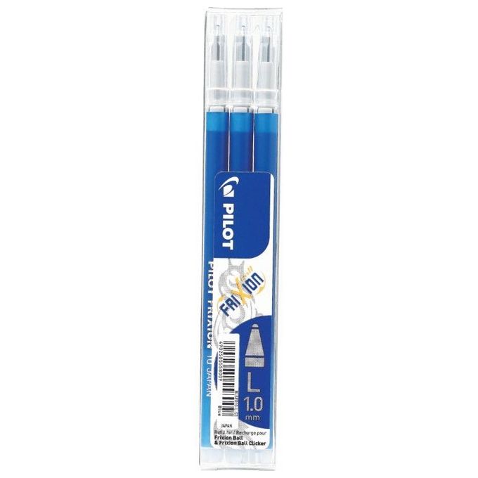 Pilot Confezione 3 Refill Frixion Ball Blu Punta 1