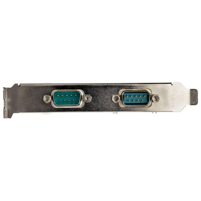 Startech.com Scheda Seriale PCI Express a RS232 a Due Porte con Uart 16950