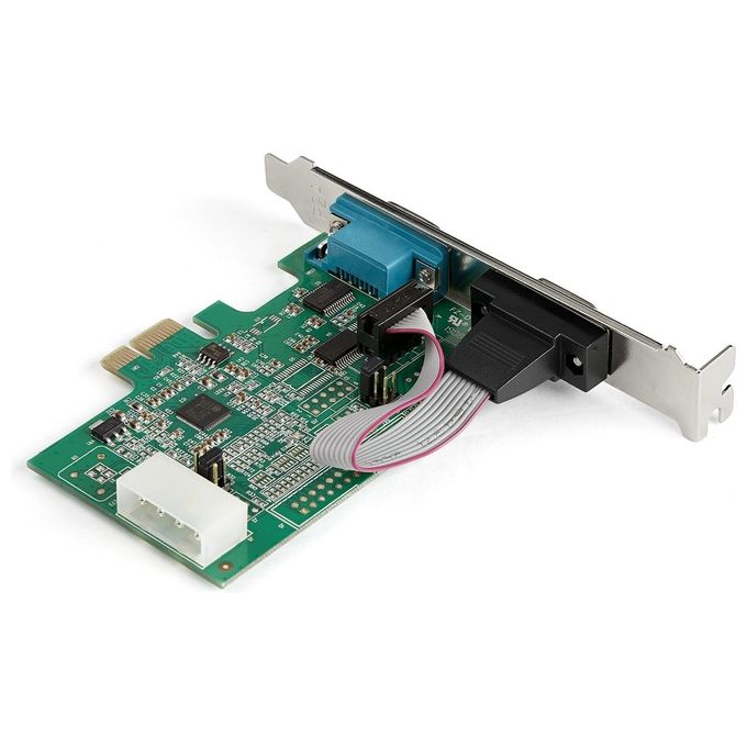 Startech.com Scheda Seriale PCI Express a RS232 a Due Porte con Uart 16950