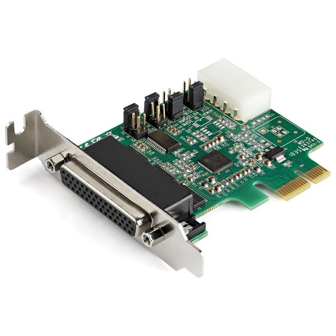 Startech.com Scheda Adattatore Seriale Pci Express Rs232 a 4 Porte 16950 Uart Basso Profilo