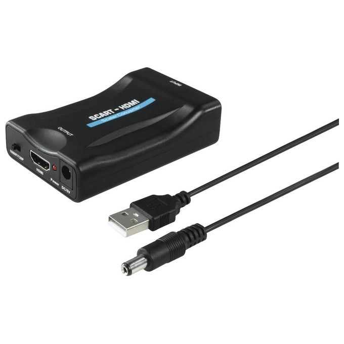 Hama Convertitore Video Hama Scart a Hdmi Nero