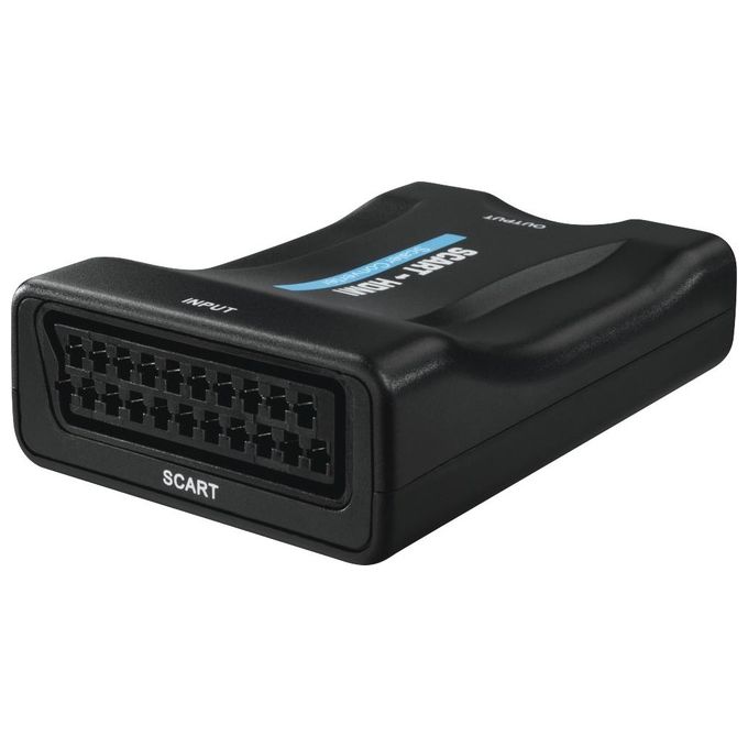 Hama Convertitore Video Hama Scart a Hdmi Nero