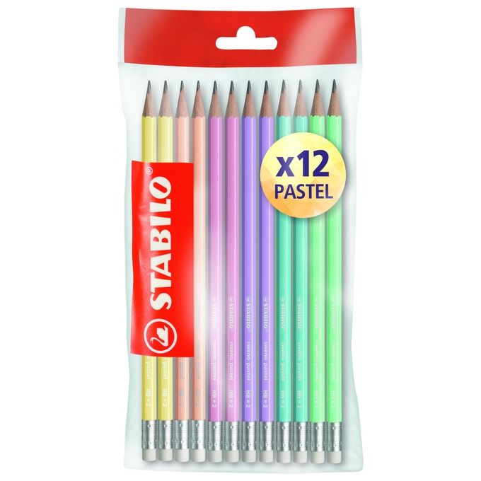 Stabilo Confezione 12 Matite Swano Pastel Eco Pack