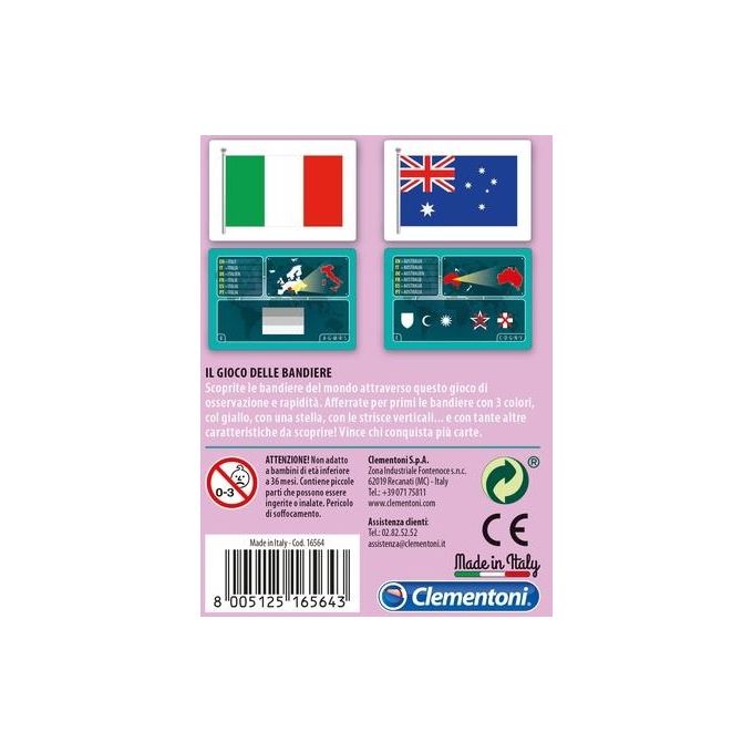 Clementoni Gioco da Tavolo Il Gioco Delle Bandiere