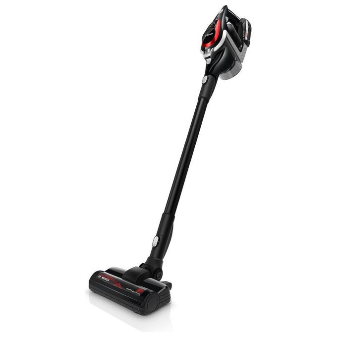 Bosch BSS 81 POW 1 Scopa Elettrica Ricaricabile senza Fili e senza Sacco con Batteria Intercambiabile Bosch Power For ALL e Caricabatterie Nero