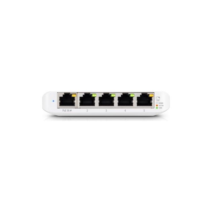 Ubiquiti Networks UniFi USW Flex Mini Switch Gestito Gigabit Ethernet 10-100-1000 Supporto Power over Ethernet Bianco