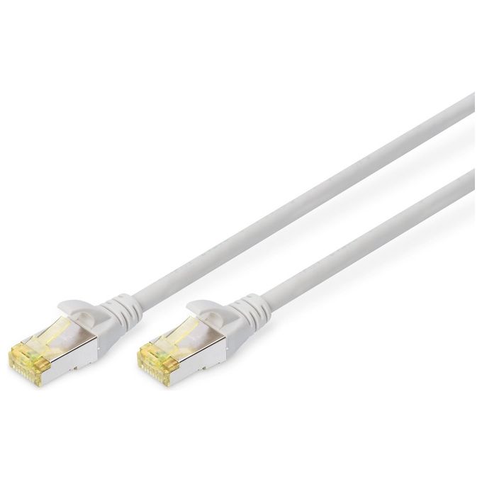 DIGITUS cavo rete s-ftp cat.6a doppia schermatura lsoh colore grigio mt. 1,5