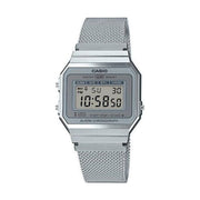 Casio Orologio Digitale da Donna con Cinturino in Acciaio Inox