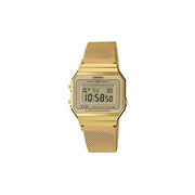 Casio Orologio Digitale da Donna con Cinturino in Acciaio Inox