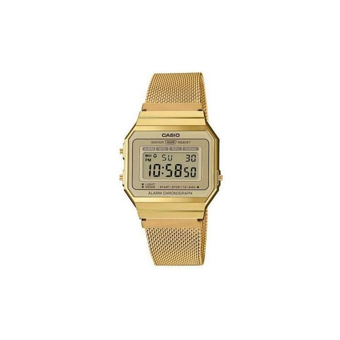 Casio Orologio Digitale da Donna con Cinturino in Acciaio Inox