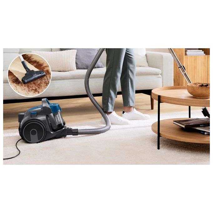 Bosch BGC05A220A Aspirapolvere a Cilindro senza Sacchetto