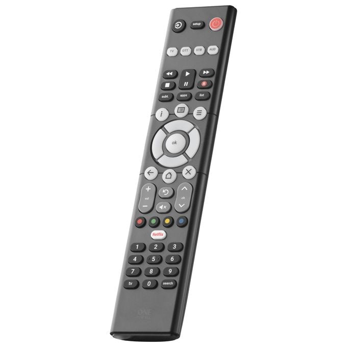One For All Telecomando Universale Essence Basic 4x1 (4 Dispositivi Auto) Learning Copy - Plastic Free
