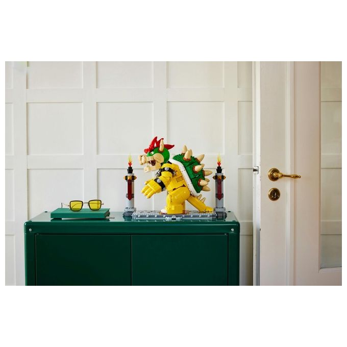 LEGO Super Mario 71411 Il Potente Bowser, Kit di Costruzioni per Adulti, Idee Regalo, Personaggio Snodabile 3D da Collezione
