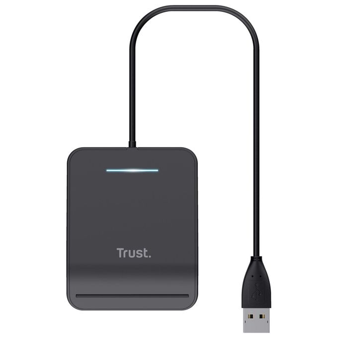 Trust Primo Lettore di DNI Interno Nero CardBus+Usb 2.0