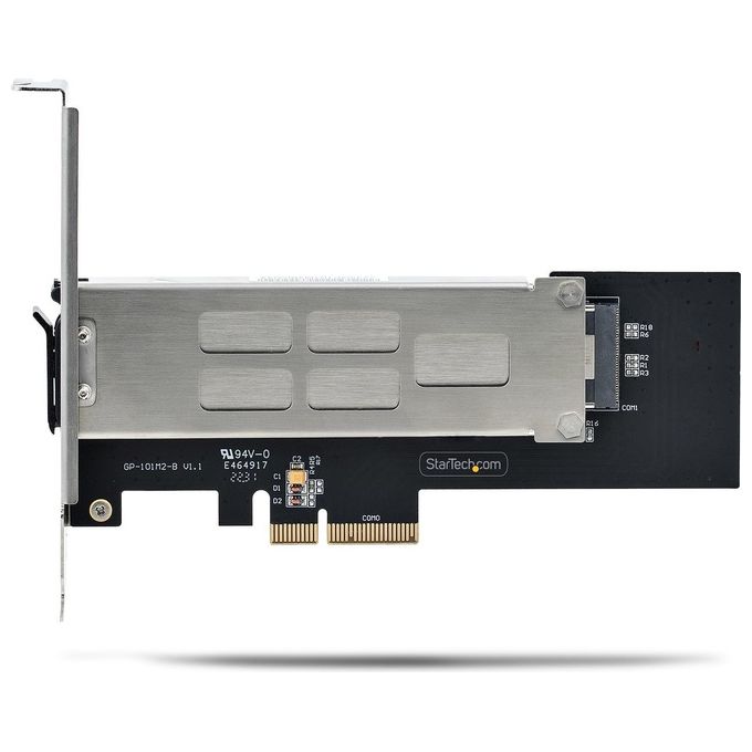 StarTech.com Rack Rimovibile per Ssd M.2 Nvme a Pcie X4 - Backplane Mobile per Slot di Espansione Pci Express