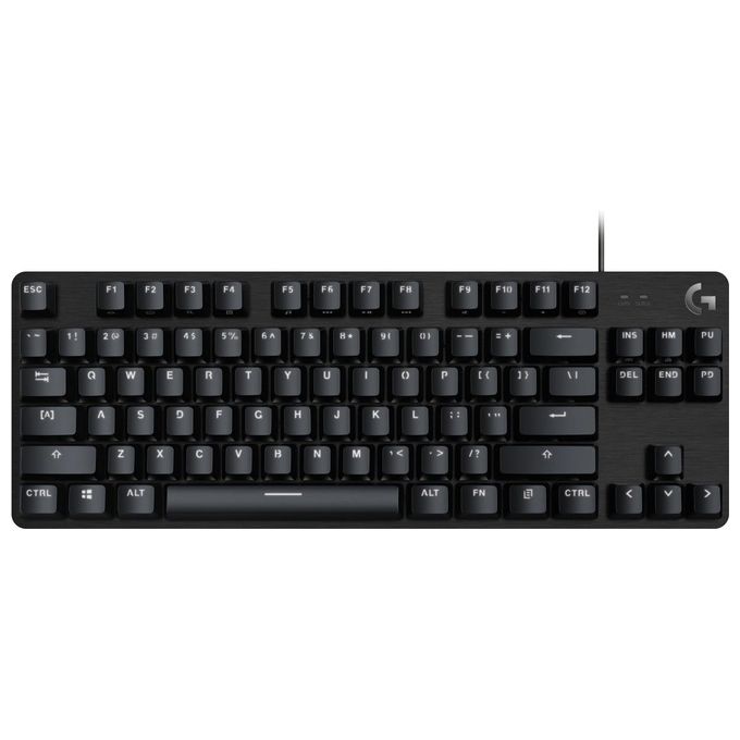 Logitech G413 TKL SE Tastiera Meccanica Gaming Tastiera Compatta Retroilluminata con Switch Meccanici Tattili Anti-Ghosting Alluminio Nero