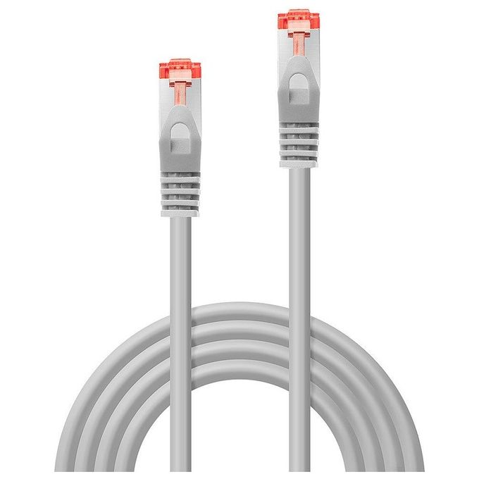 Lindy 47345 Cavo di Rete Grigio 3mt Cat6 S-FTP (S-STP)