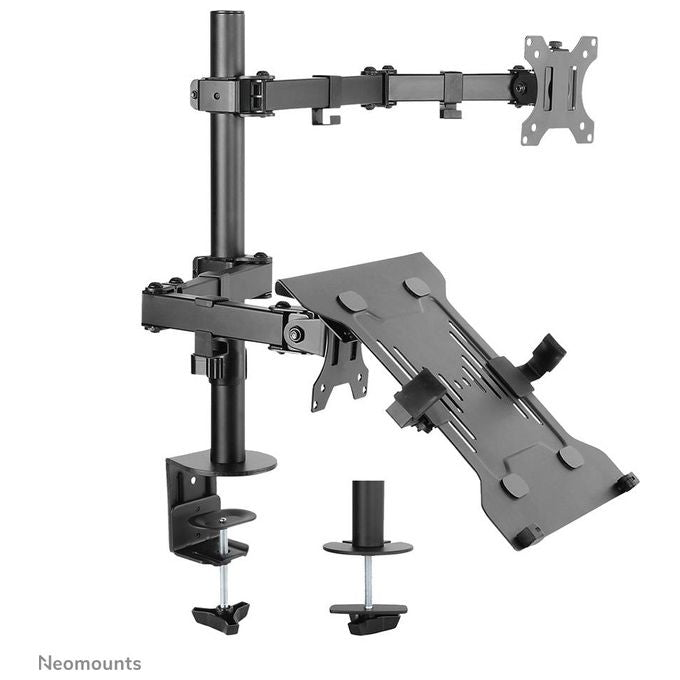 Newstar Supporto da Scrivania per Monitor e Notebook