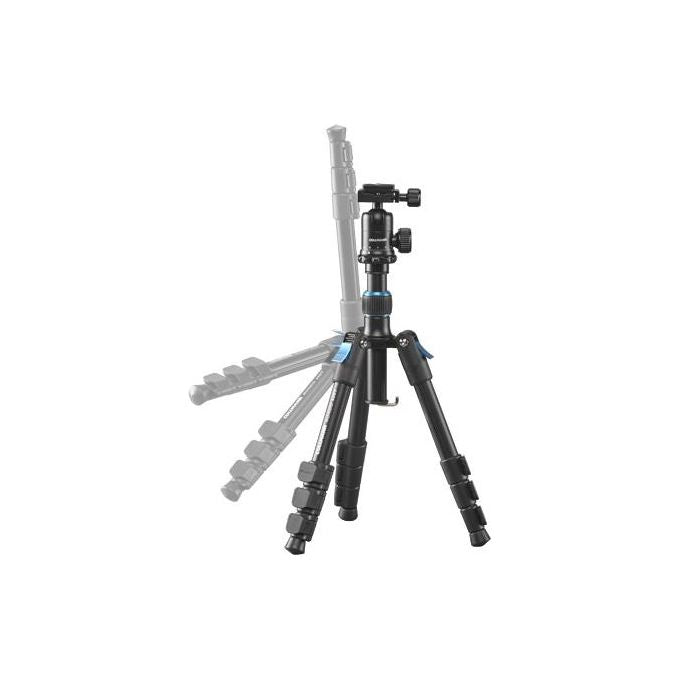 Cullmann Rondo 400t Rb6.5 Treppiede da Viaggio con Testa a Sfera Nero
