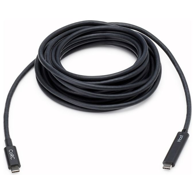 HP Prolunga Usb Usb-C (M) a Usb-C (F) 5V 3A 5mt Nero per Elite Slice G2