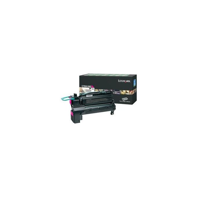 Lexmark Toner magenta return program x c792 x792 6k