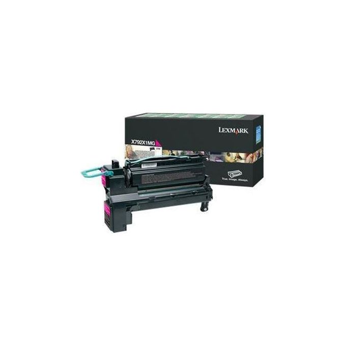 Lexmark Toner magenta alta resa return program x792 20k