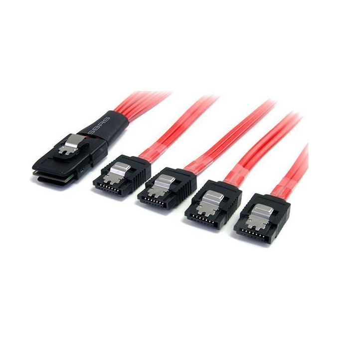 StarTech.com Cavo Sas Sff-8087 A 4x Latch Sata 50 Cm