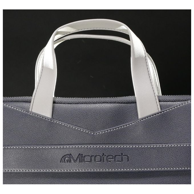 Microtech Borsa E-Bag Porta Ultrabook Blu Navy