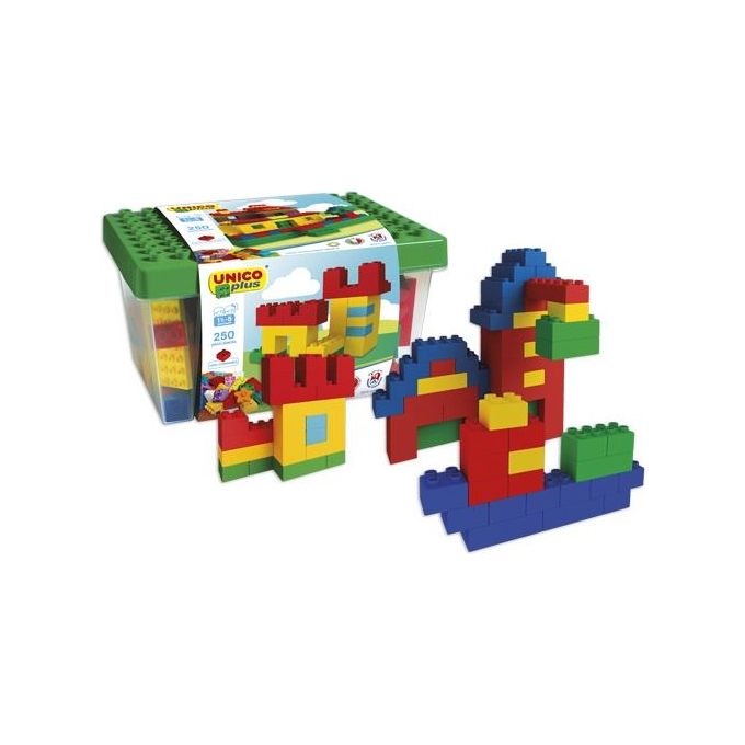 Androni Giocattoli 8525 Secchiello 250 Pezzi Unicoplus